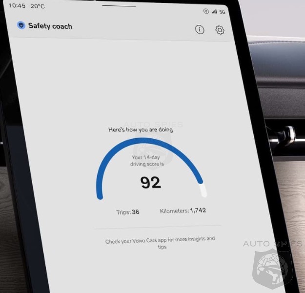 Volvo To Launch App That Records Your Good Driving Behavior And Reports It To Your Insurance Company